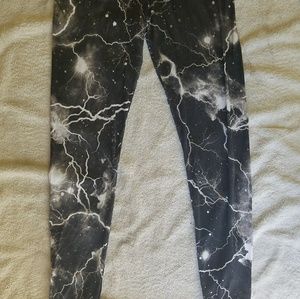 Lightening and stars leggings